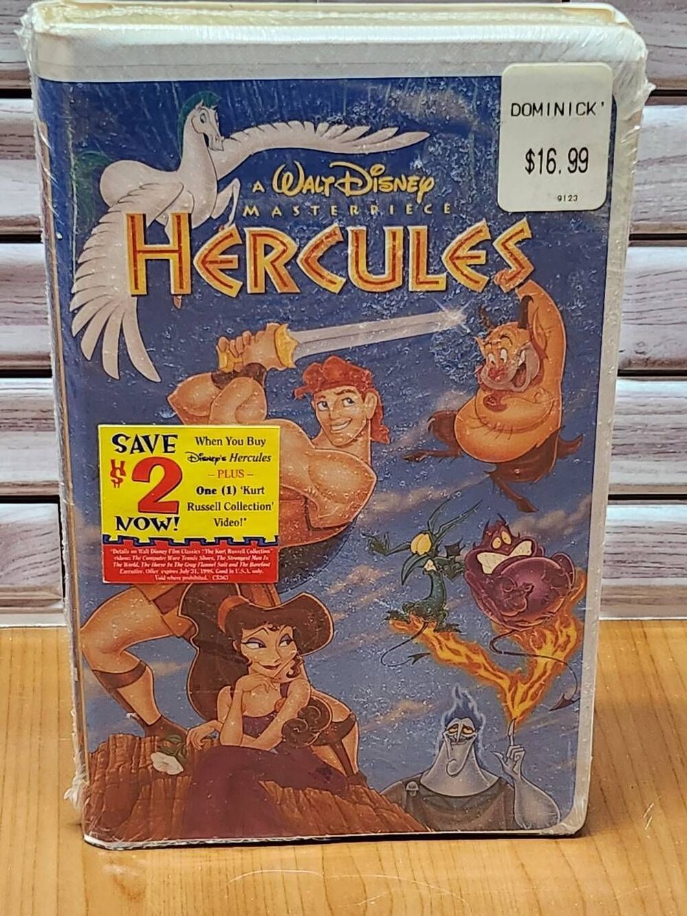 Hercules VHS New Sealed #A70